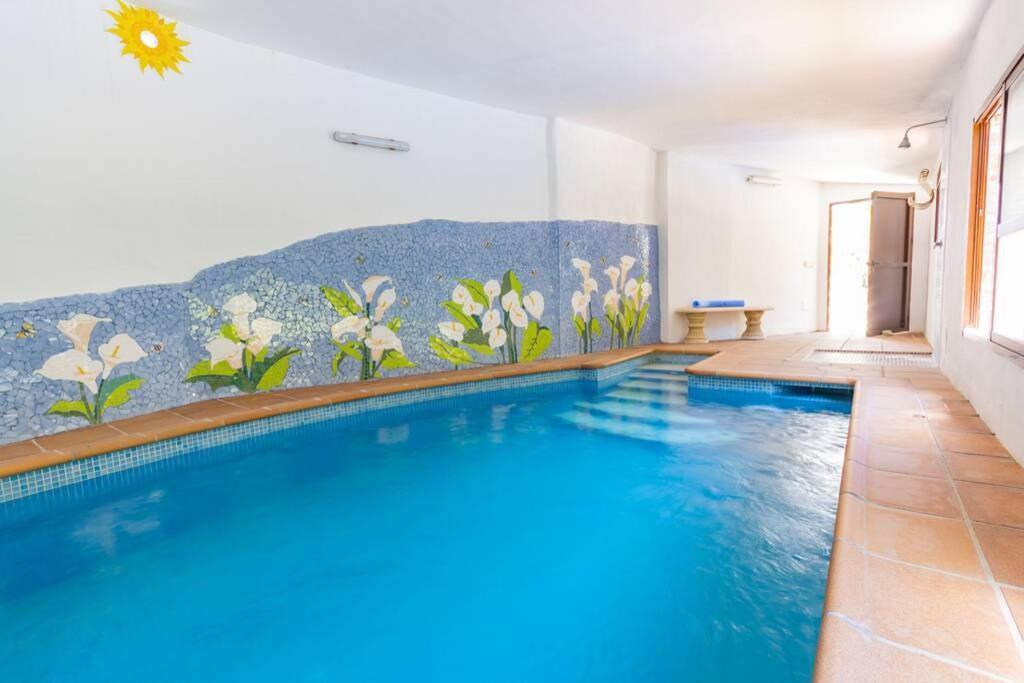 Casa Rosa, Con Encanto Y Piscina Climatizada Frigiliana Exterior photo