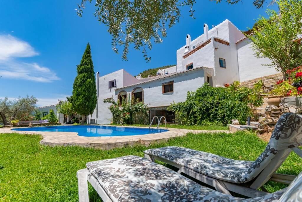 Casa Rosa, Con Encanto Y Piscina Climatizada Frigiliana Exterior photo